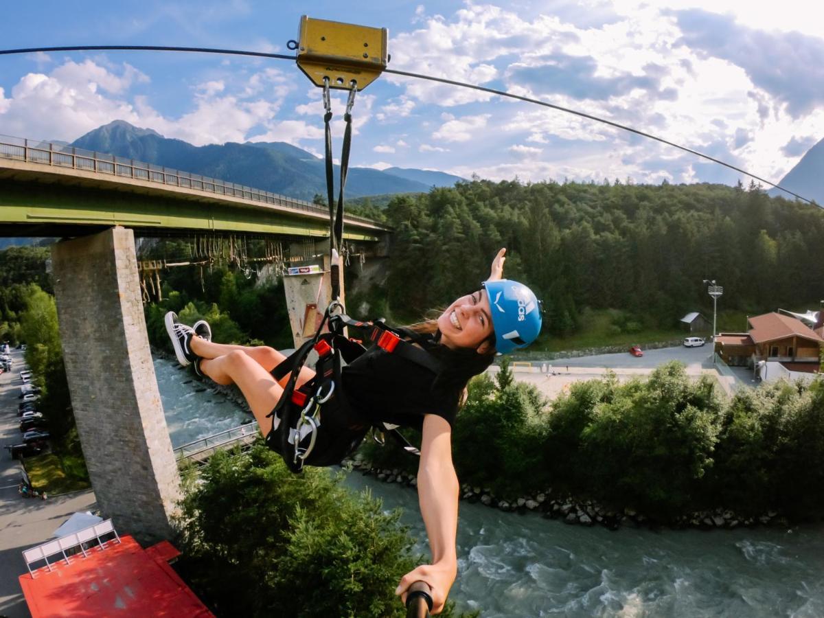 Ferienhaus Oetztal-Lodge Sautens Eksteriør bilde